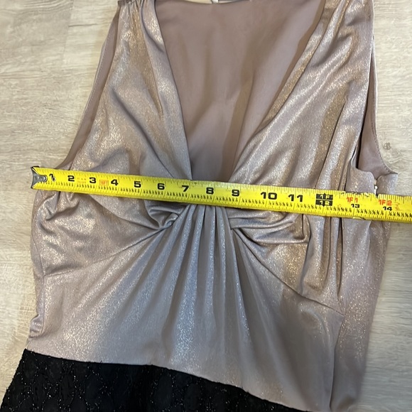 Laundry by Shelli Spiegel Drop Waist Sweetheart Lace Dress - Picture 7 of 9